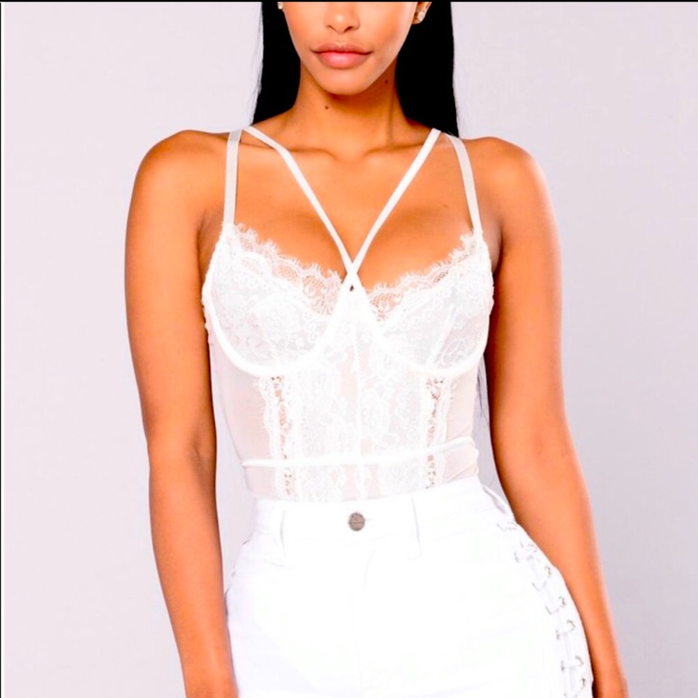 NWT Fashion Nova Somebody to Love Lace Teddy